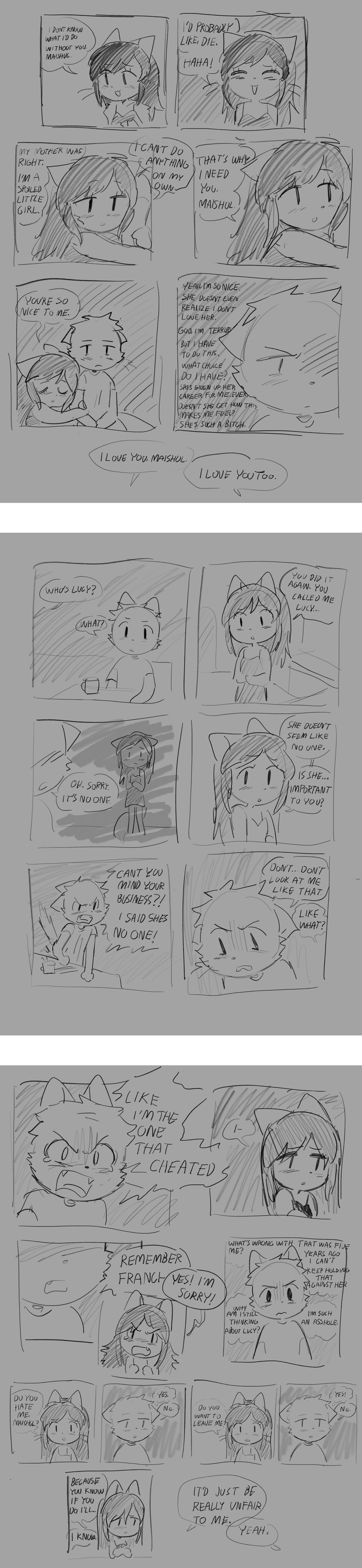 Candybooru image #16157, tagged with Flak0ps_(Artist) Mike MikexSandy Sandy comic